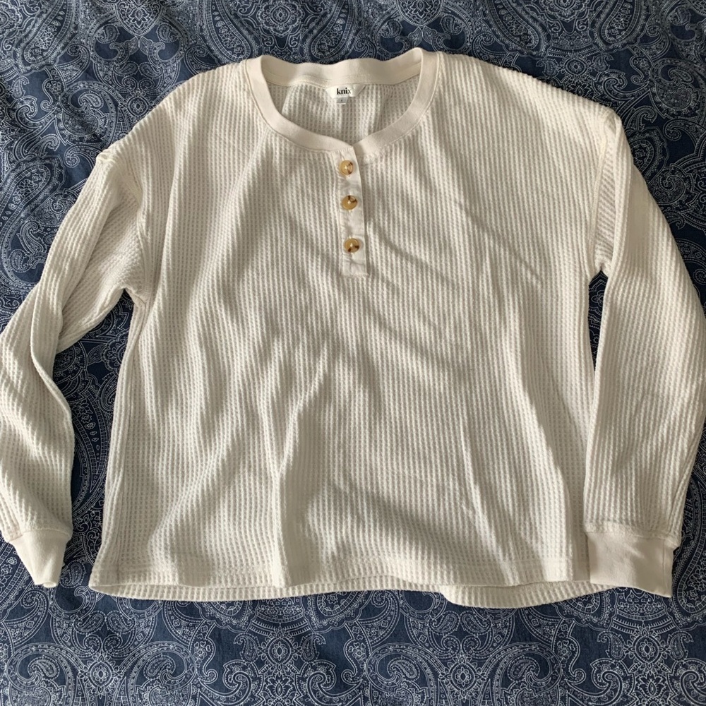 Knix waffle king long sleeve shirt